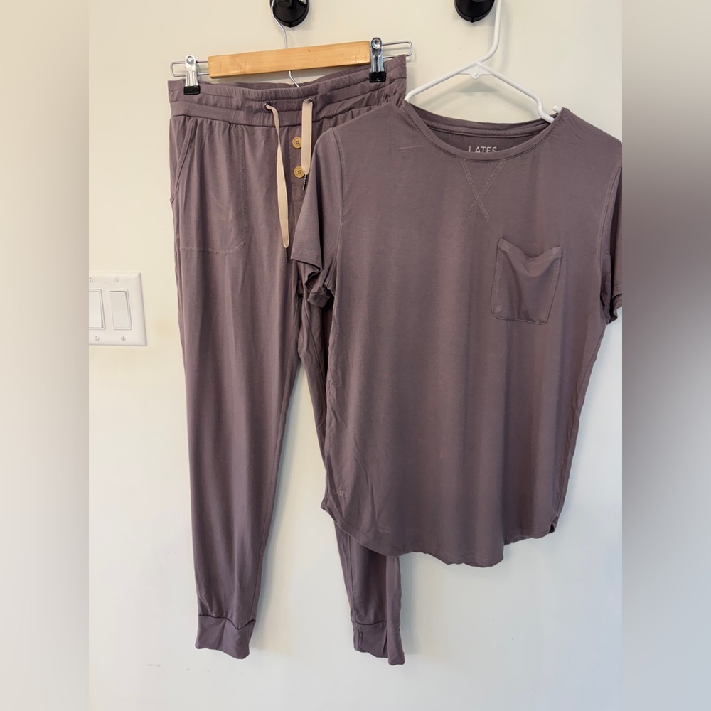 Lates by Kate Purple Jammie Set